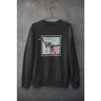 Dromaeosaurus Unisex Sweatshirt — Black