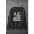 Dungeons & Dinosaurs Unisex Sweatshirt — Black