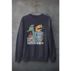 Dungeons & Dinosaurs Unisex Sweatshirt — Navy