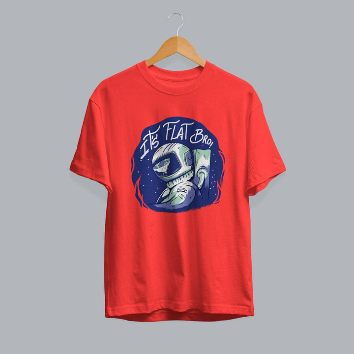 Flat Earth Half-Sleeve T-Shirt