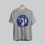 Flat Earth Half-Sleeve T-Shirt — Grey