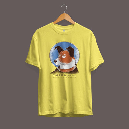 Laika 1957 Unisex Half Sleeve T-Shirt #Plus-sizes