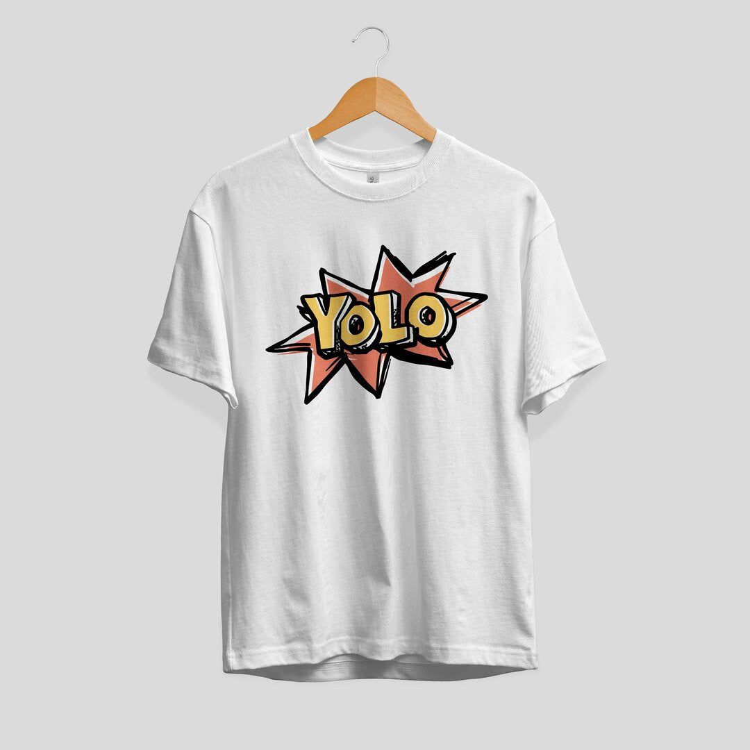 YOLO Half Sleeve T-Shirt — Men