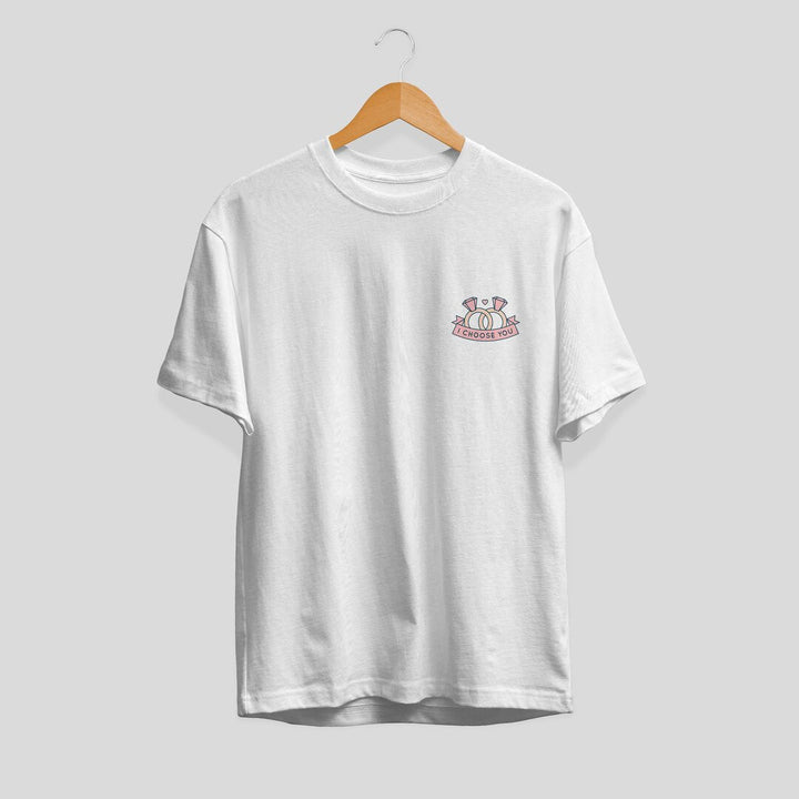 I Choose You Half Sleeve Unisex T-Shirt #Pocket-design