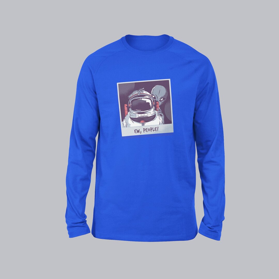 Ew, People Full Sleeve T-Shirt