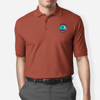 Aliens Exist Polo T-Shirt — Brick Red
