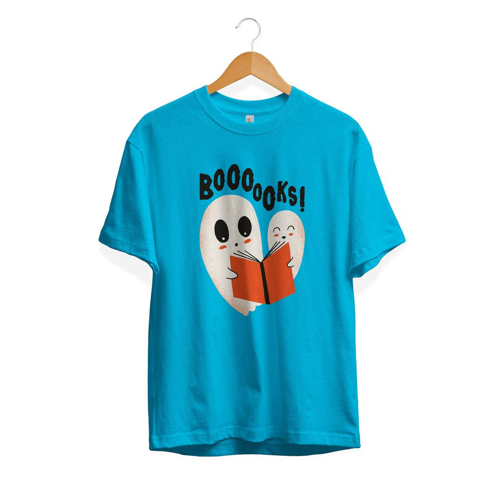 Scary Books Half Sleeve T-Shirt — Men