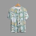 November Flowers Pattern T-Shirt