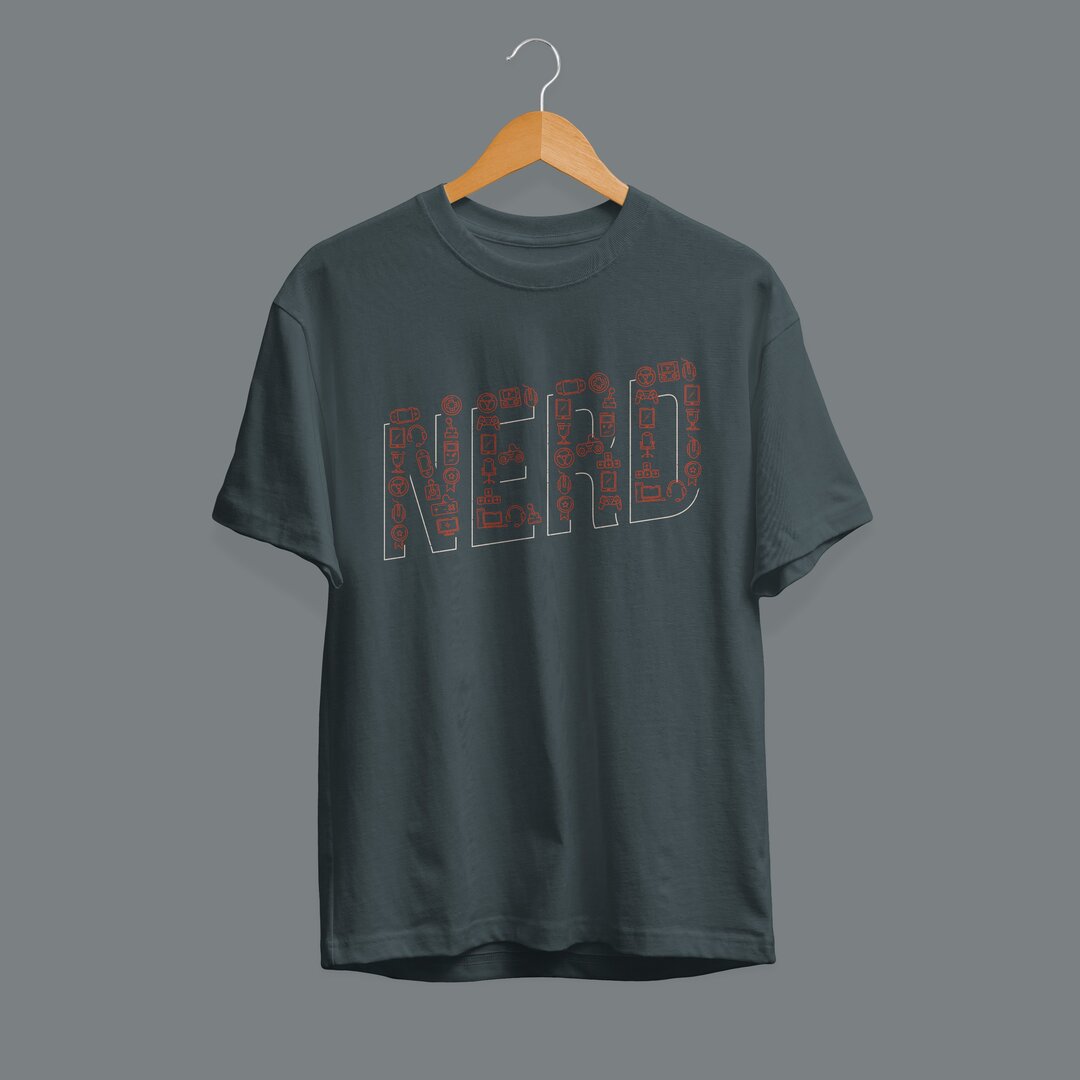 Nerd Unisex Half Sleeve T-Shirt