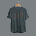 Nerd Unisex Half Sleeve T-Shirt — Steel Grey