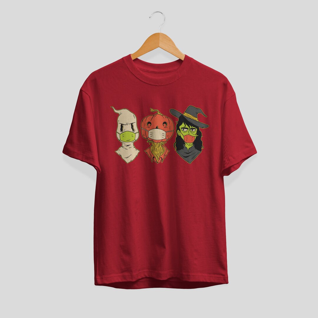 Halloween Creatures 2020 Unisex Half Sleeve T-Shirt
