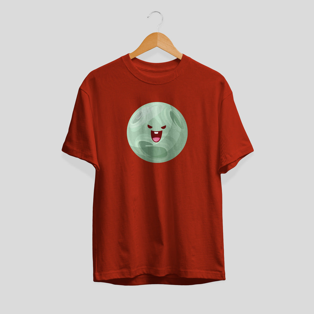 Venus Cartoon Half-Sleeve T-Shirt