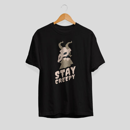 Halloween Girl Creature Unisex Half Sleeve T-Shirt