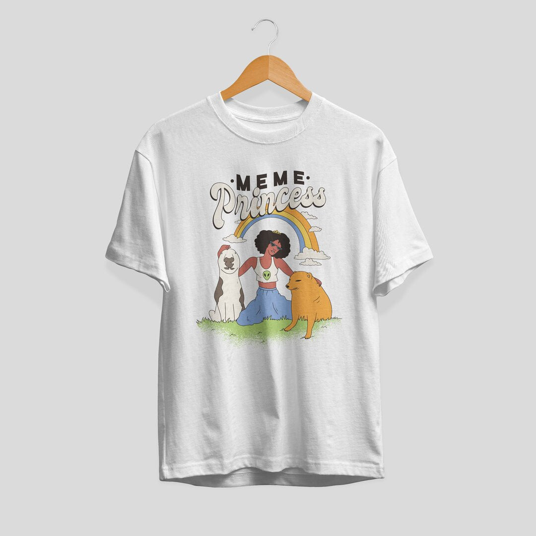 Meme Princess Half Sleeve T-Shirt