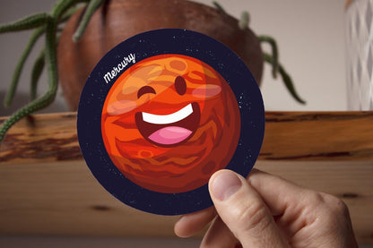 Our Solar System Coasters #Pack of 10