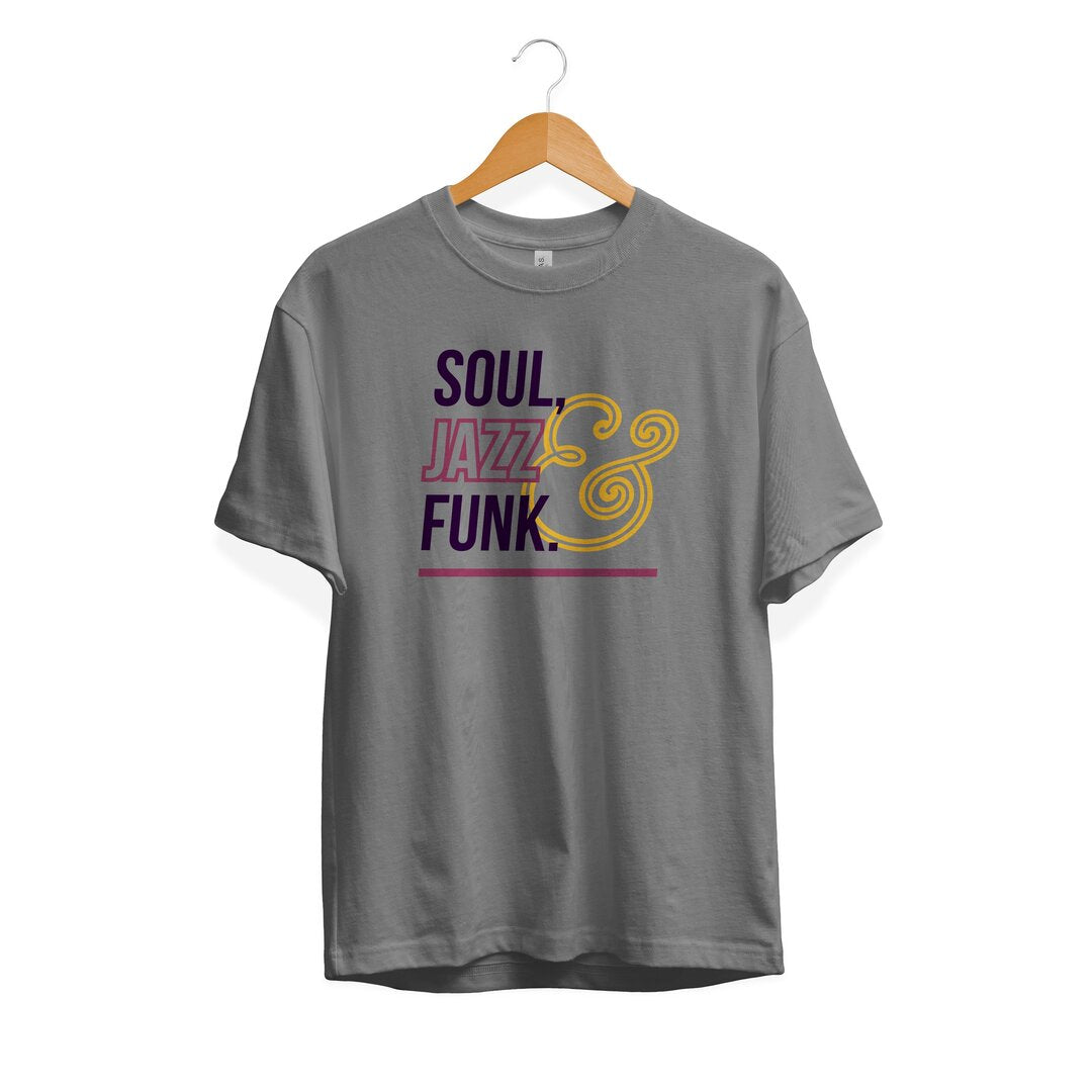 Soul Jazz Half Sleeve T-Shirt — Men
