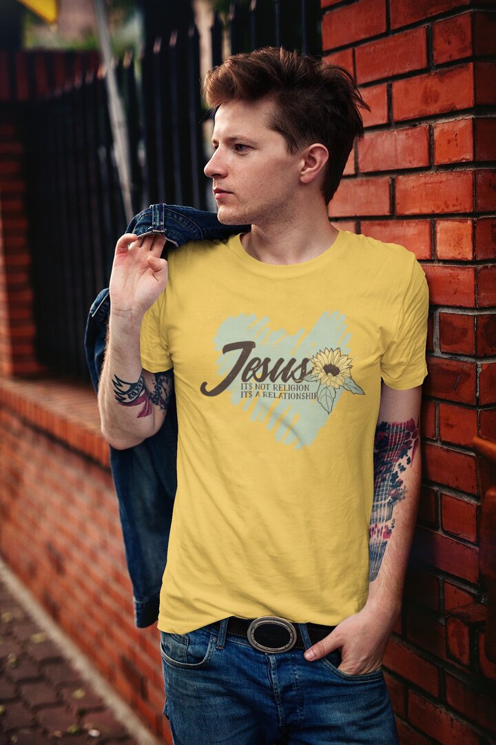 Jesus Half Sleeve T-Shirt