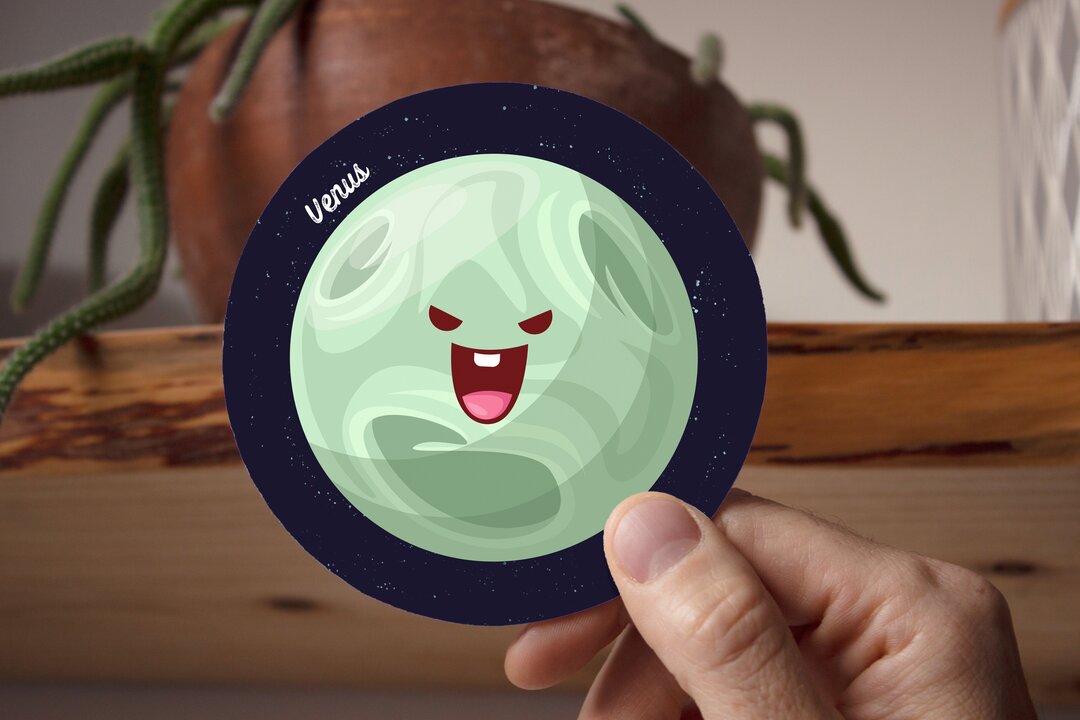 Our Solar System Coasters #Pack of 10