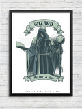 Wizard Framed Poster — A3 12 X 18 Inch