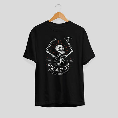 Spooky Season Halloween Unisex Half Sleeve T-Shirt