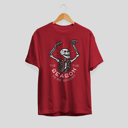 Spooky Season Halloween Unisex Half Sleeve T-Shirt