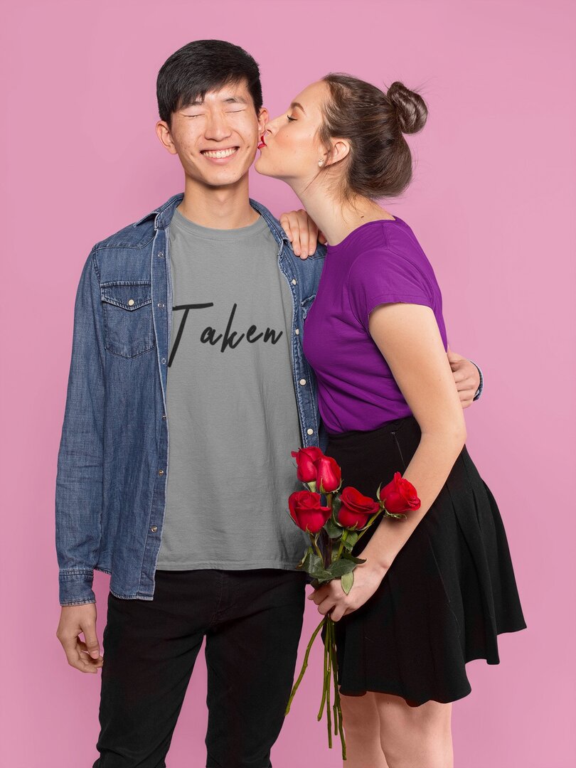 Taken- Valentines Half Sleeve Unisex T-Shirt