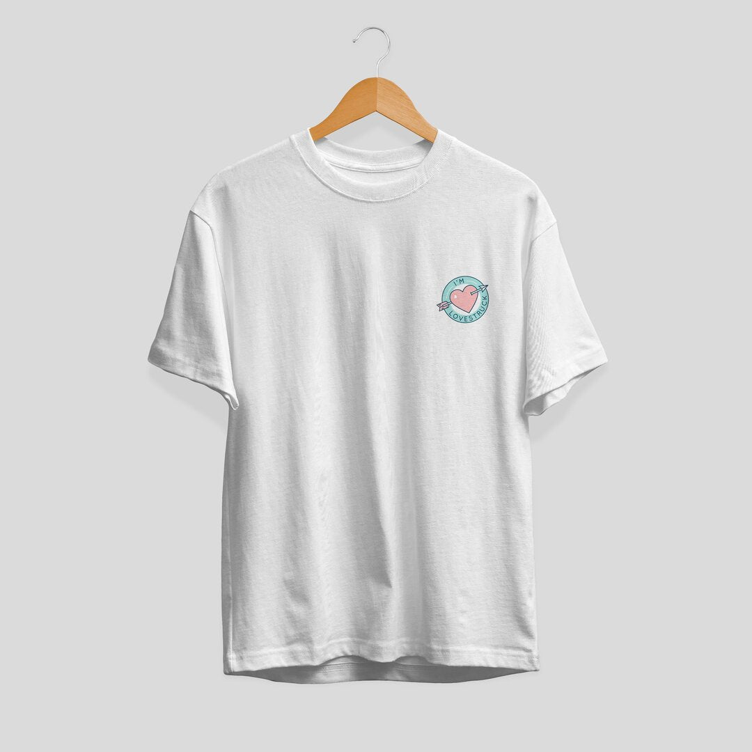 I'm Lovestruck Half Sleeve Unisex T-Shirt #Pocket-design