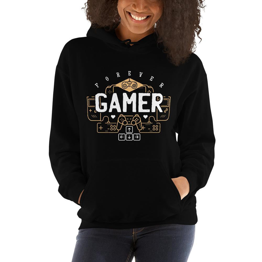 Forever Gamer Unisex Hooded Sweatshirt