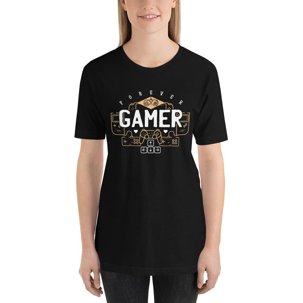 Forever Gamer Half Sleeve T-Shirt — back view