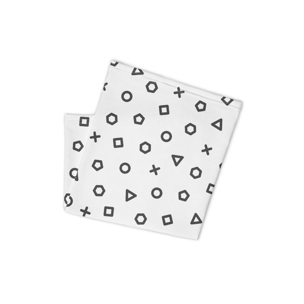 Geometric Pattern Neck Gaiter