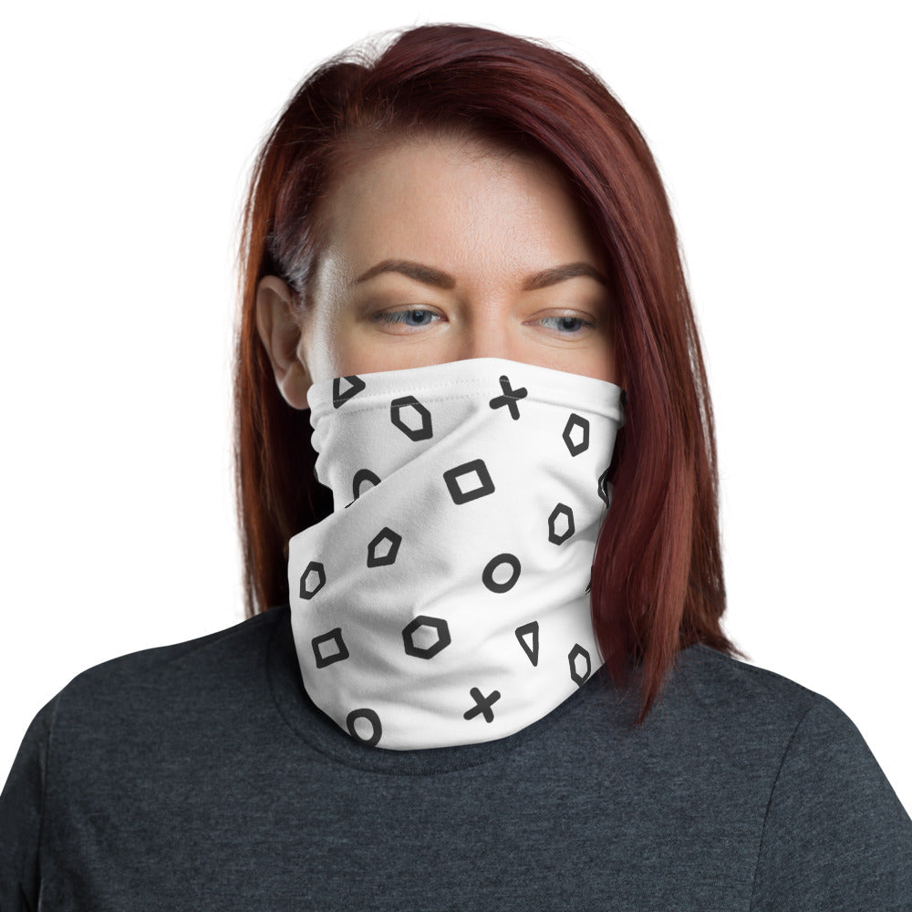Geometric Pattern Neck Gaiter