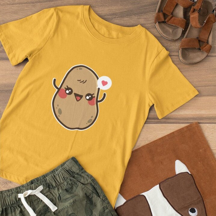 Cute Potato Toddler's T-shirt — 1 (3)