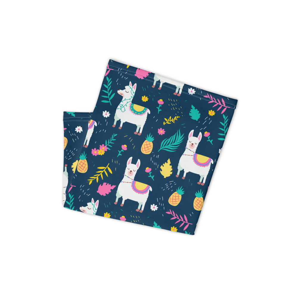 Happy Llama Neck Gaiter
