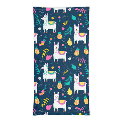 Happy Llama Neck Gaiter