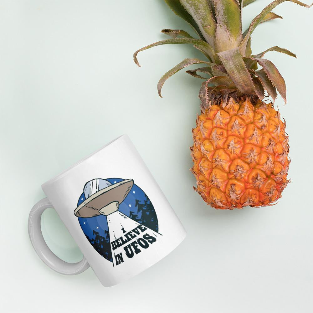 Alien Spaceship Coffee Mug