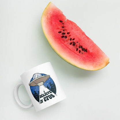 Alien Spaceship Coffee Mug