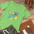 Back to School-Dino Toddler's T-Shirt — 1 (5)