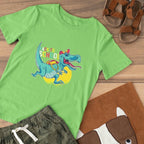 Back to School-Dino Toddler's T-Shirt — 1 (5)