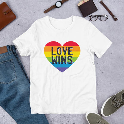 Love Wins Half Sleeve T-Shirt