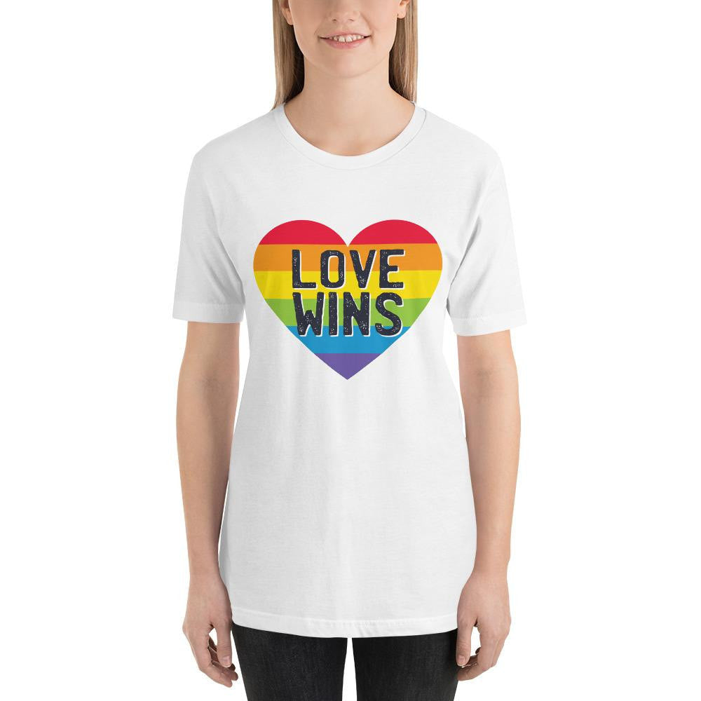 Love Wins Half Sleeve T-Shirt