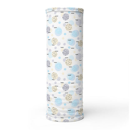Memphis Pattern Neck Gaiter #Cream
