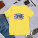 Thailand Elephant Half-Sleeve T-Shirt — Yellow