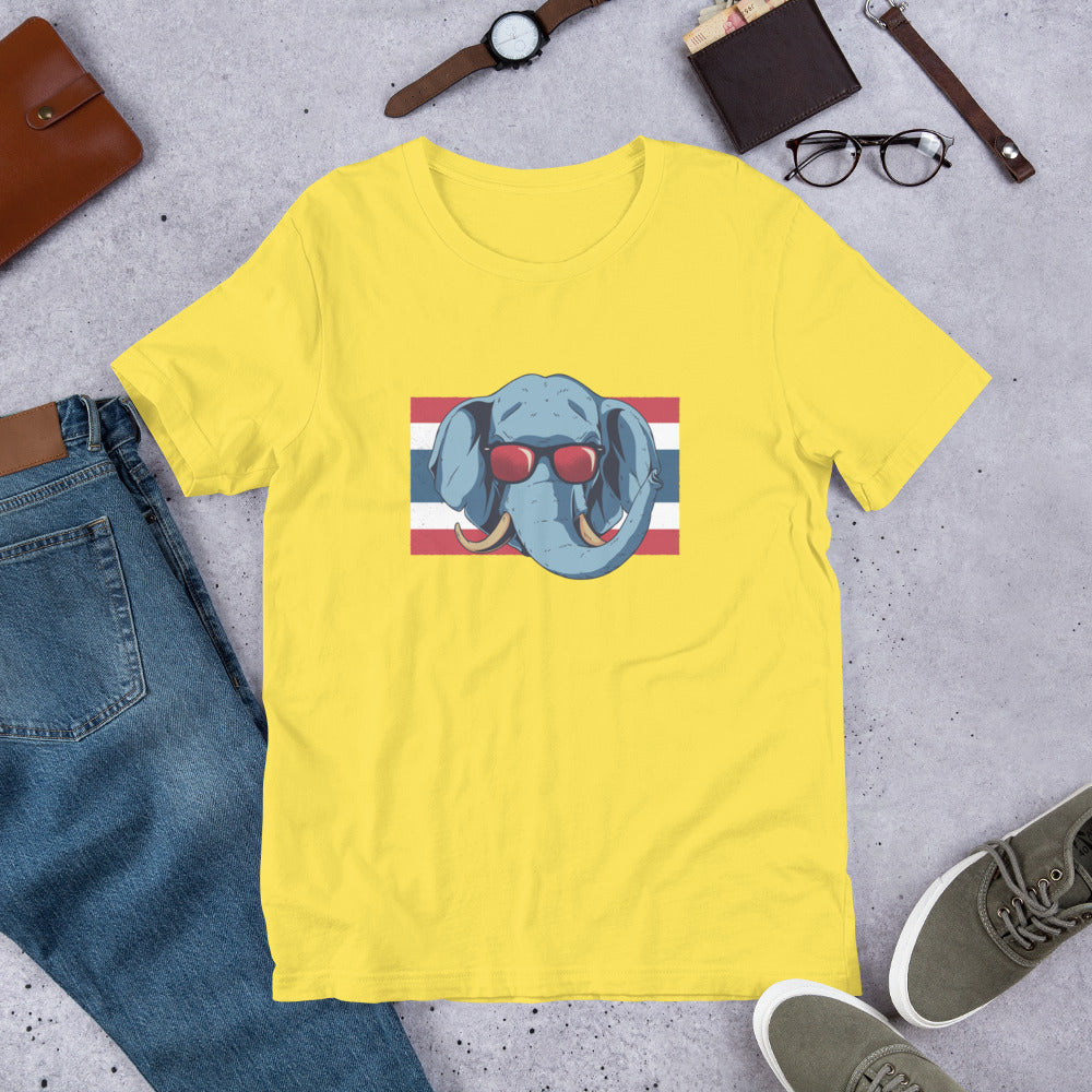 Thailand Elephant Half-Sleeve Unisex T-Shirt #Plus-sizes