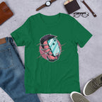 Face Hugger Phone Half-Sleeve T-Shirt — Kelly