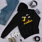 I'm Offline Unisex Hooded Sweatshirt — Black
