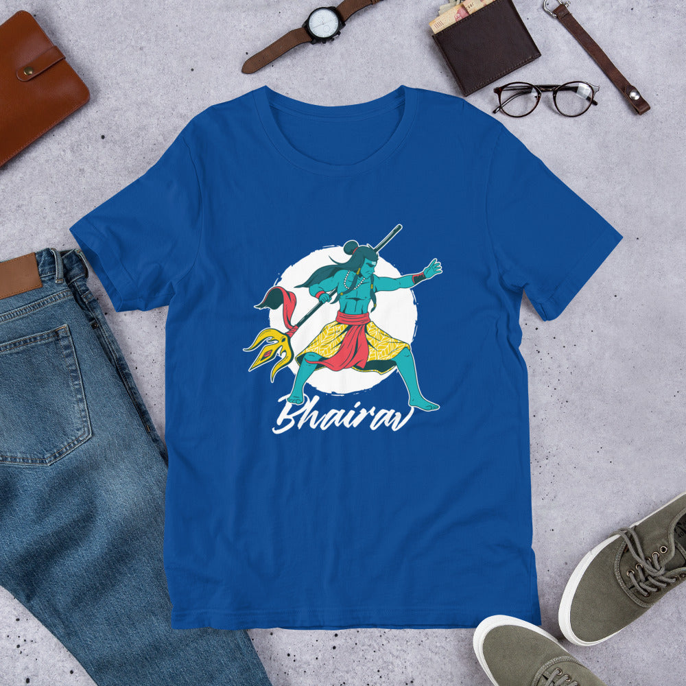 Bhairav Half-Sleeve T-Shirt — True Royal