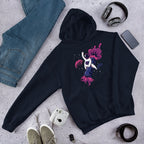 Astronaut Bazooka Unisex Hooded Sweatshirt — Navy