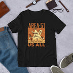 Area 51 Ride Half-Sleeve T-Shirt — Black