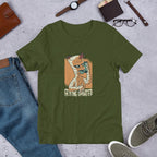 Modern Mummy Half Sleeve T-Shirt — Olive