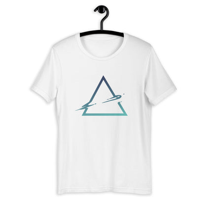 Triangle Abstract Half-Sleeve T-Shirt